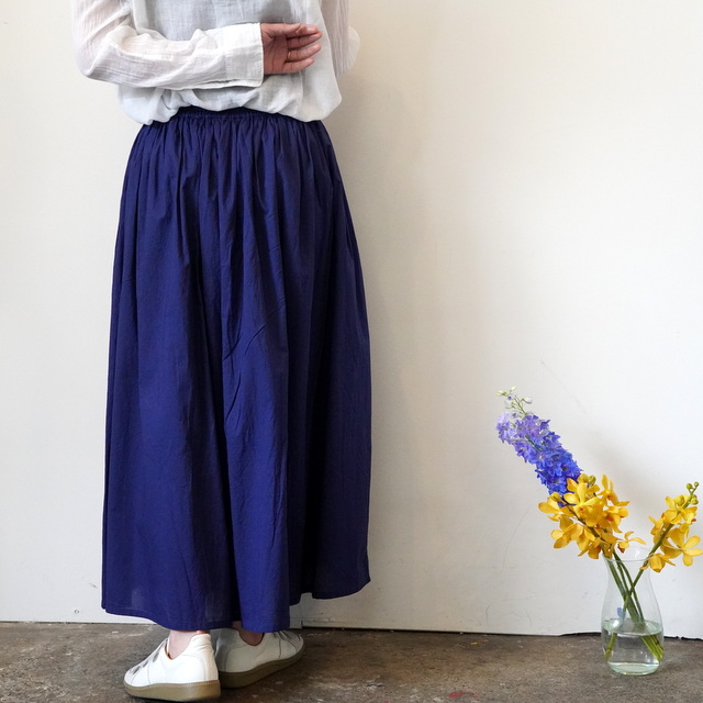 maison de soil(メゾンドソイル) GATHERED SKIRT WITH LINING  #NMDS23164(3)