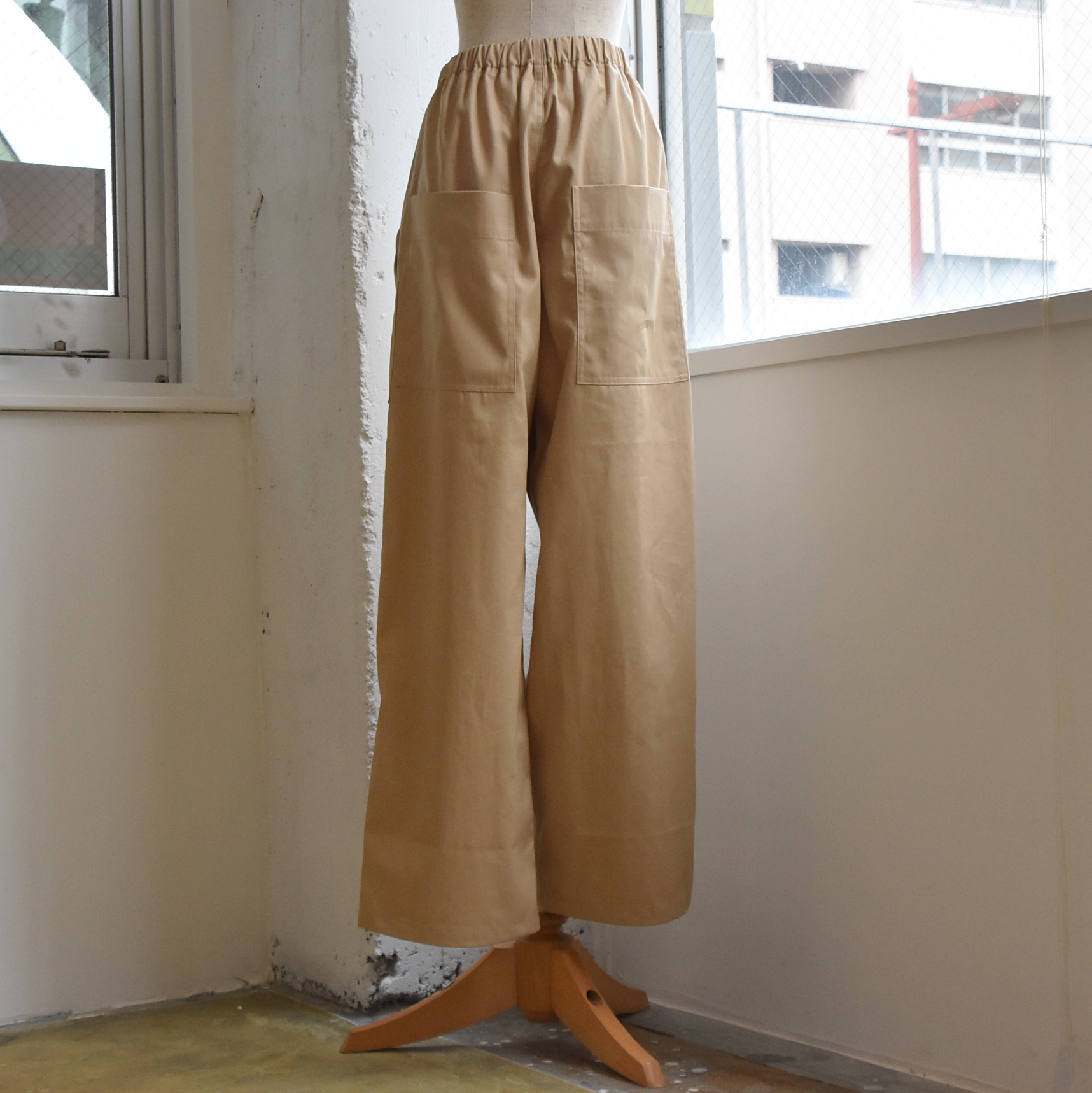 SOFIE D'HOORE(ソフィードール) / POWER Wide pants with big patched pockets(3)