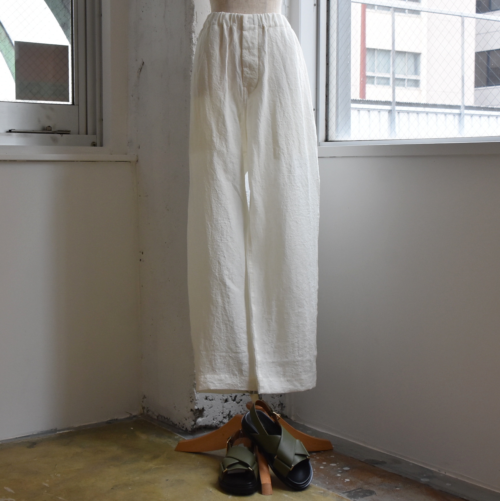 【40% off sale】SOFIE D'HOORE(ソフィードール) / PIPERS Classic pants with elastic waist【3色展開】 #PIPERS-AA(3)