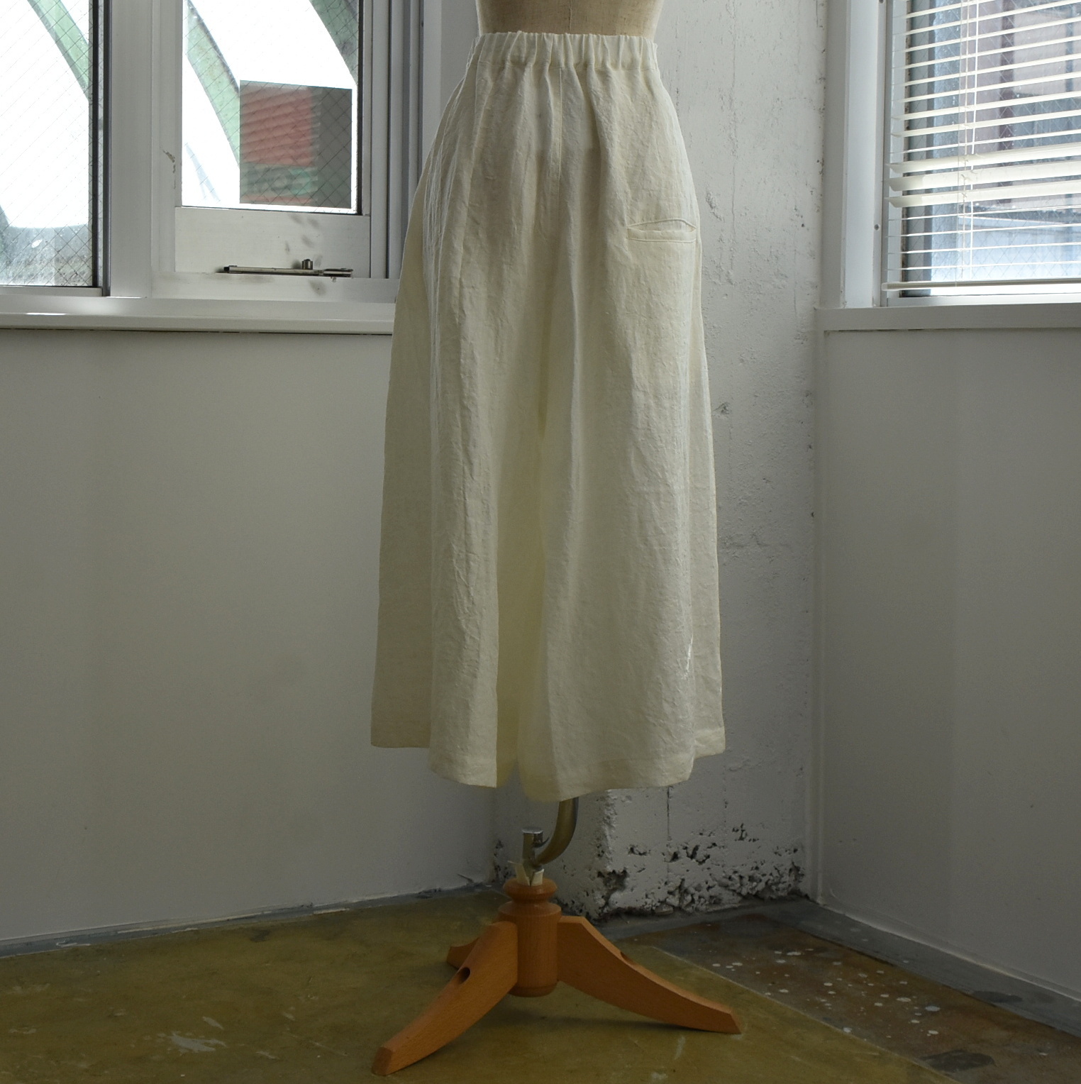 【40% off sale】SOFIE D'HOORE(ソフィードール) / POST-LIFE Wide 3/4 length pants with elastic waist(3)
