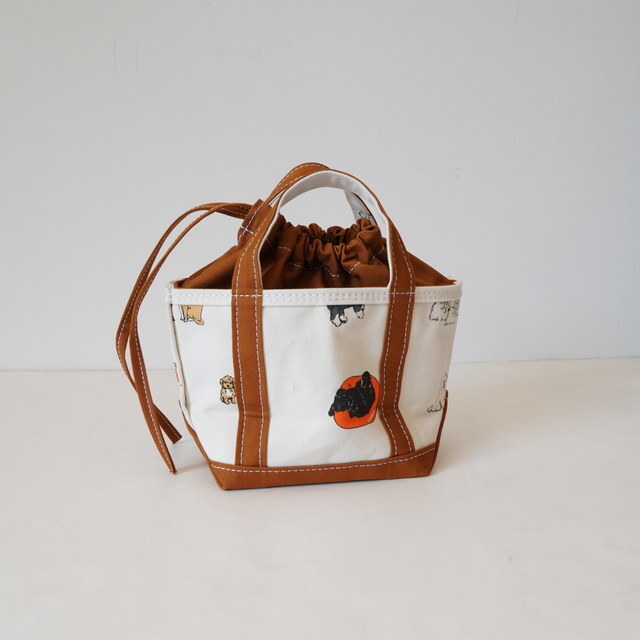 TEMBEA(exA) TOTE BAG MINI#TMB-2225N-DOG(3)