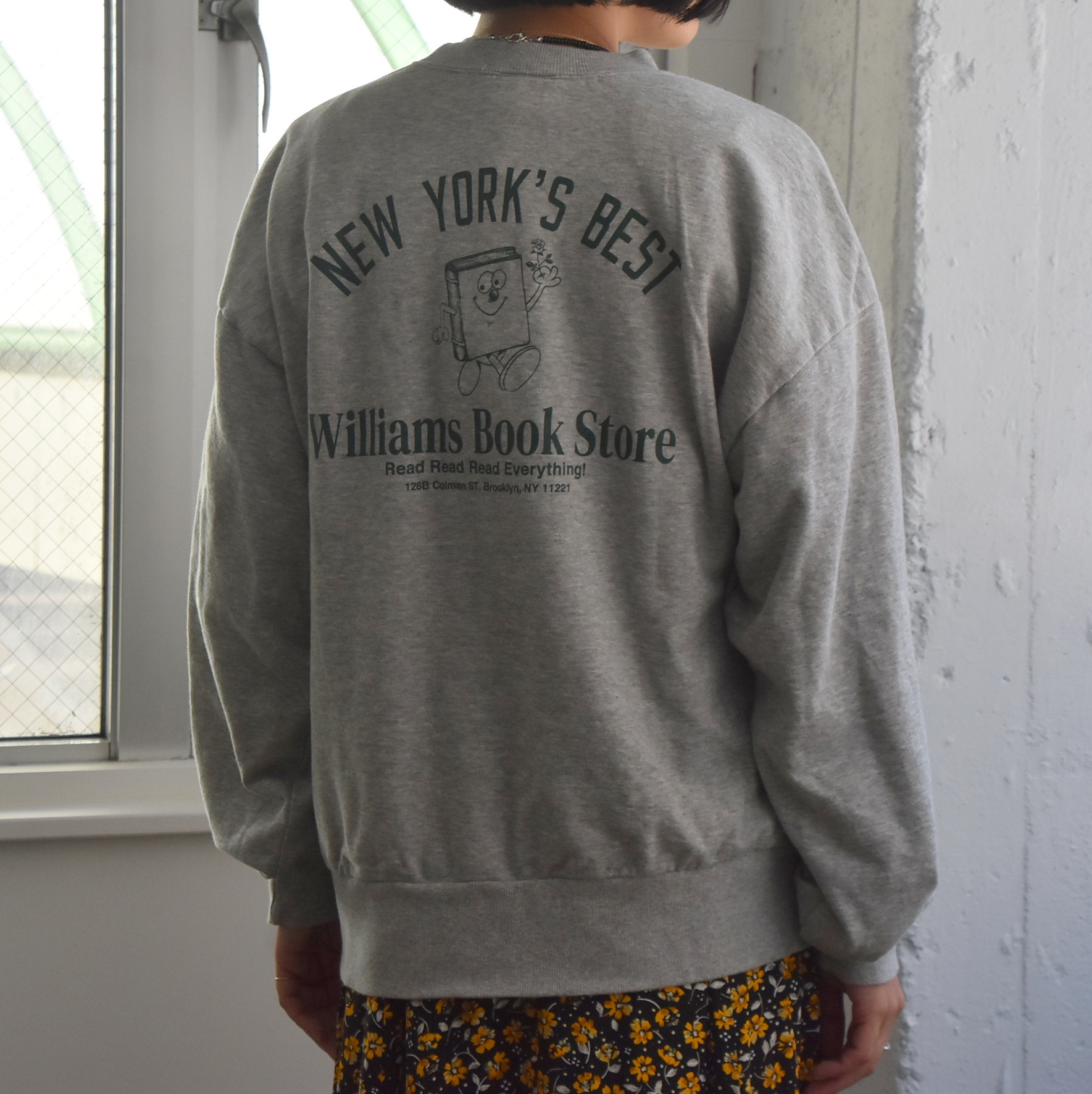 THE SHINZONE(U V][) / BOOK STORE SWEATSHIRTy2FWJz#24AMSCU08-AA(3)