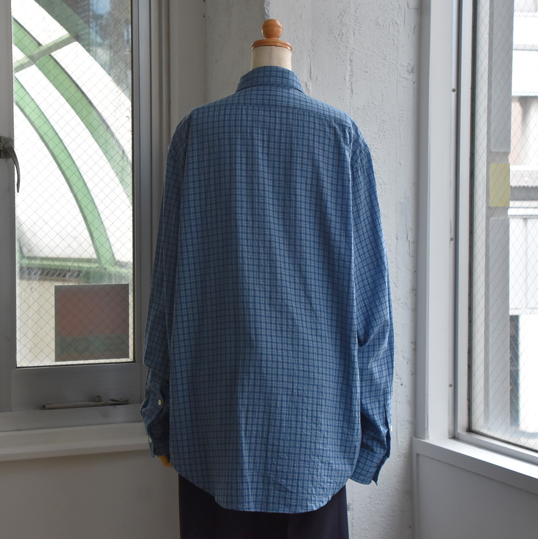 THE SHINZONE(U V][) / CHECKERED PECK SHIRT #24AMSBL10-AA(3)