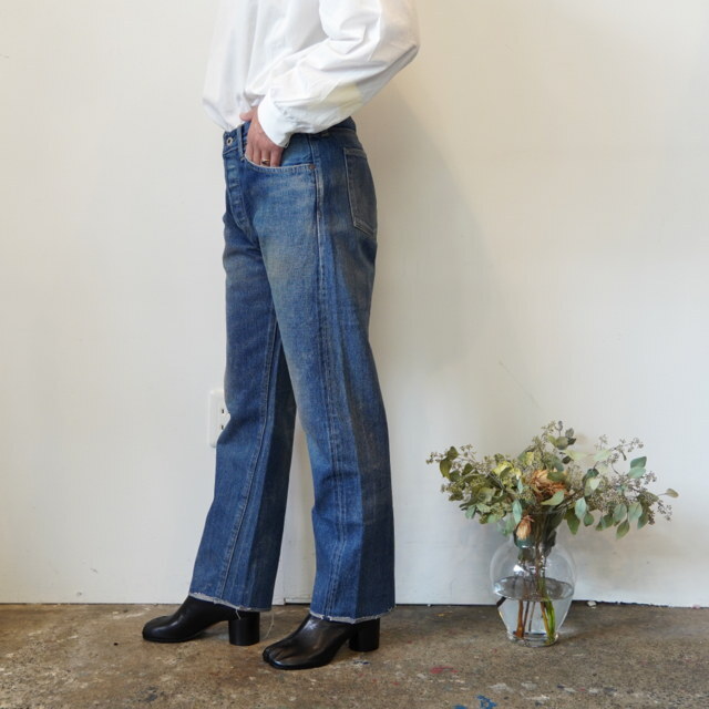 chimala(`}) SELVEDGE DENIM ANKLE CUT#CS38-WP07(3)