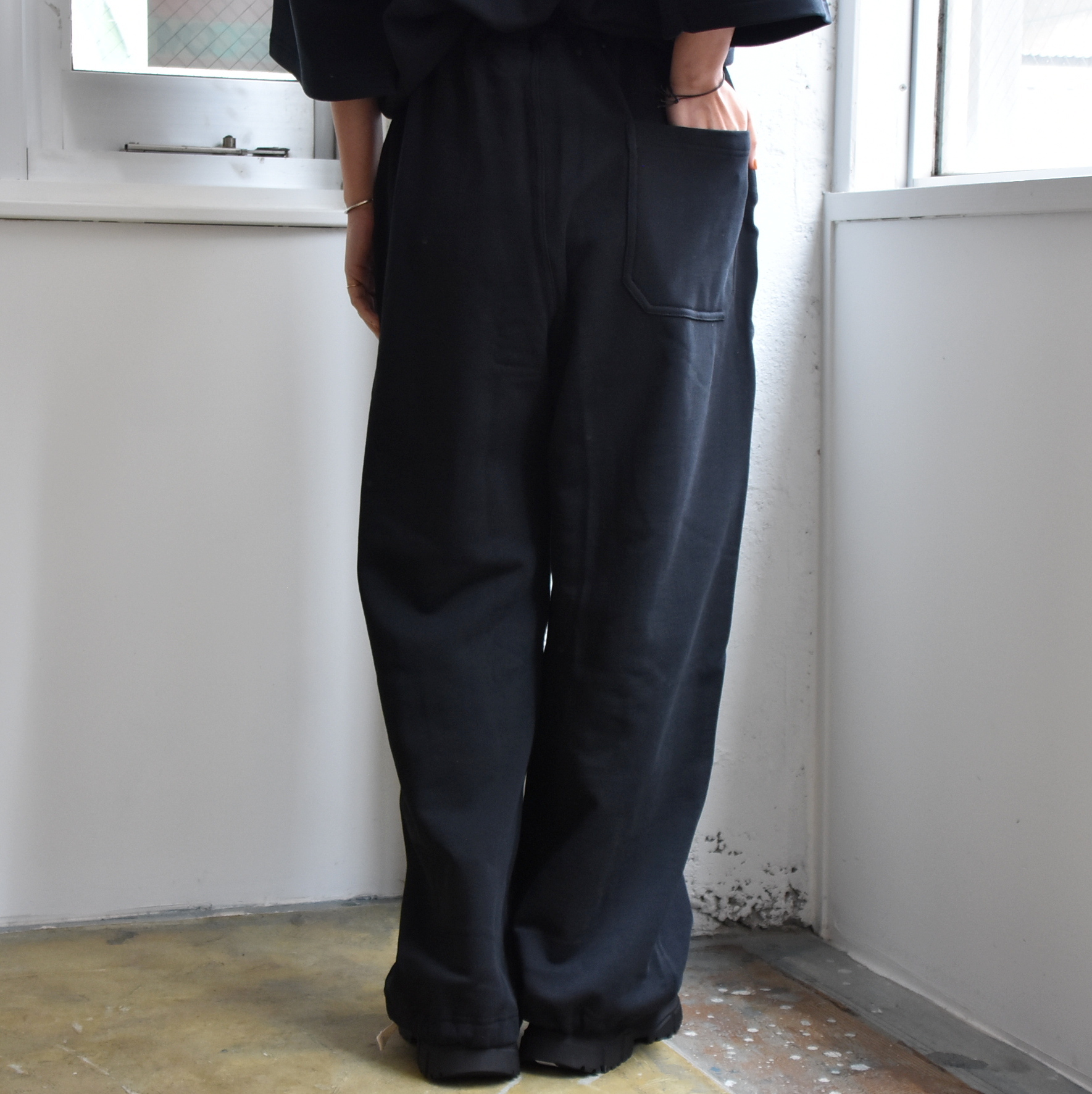 SOFIE D'HOORE(\tB[h[) / Long trousers w waist elastic and drawstring #TOWER-AA(3)