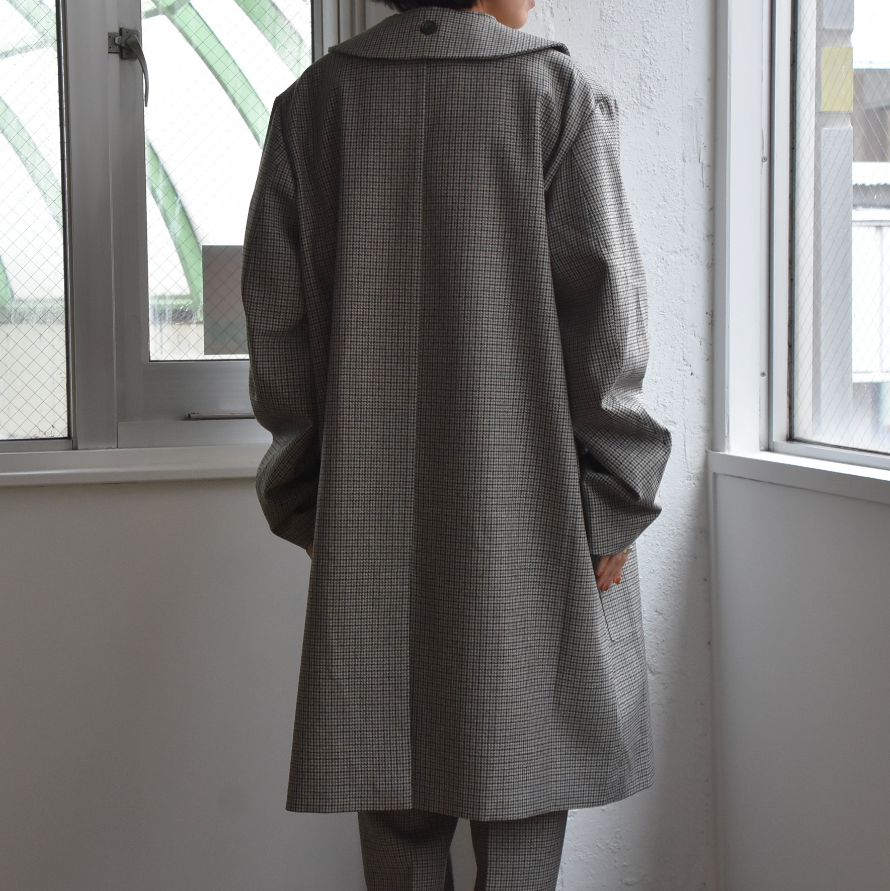 SOFIE D'HOORE(\tB[h[) / Long coat with removable collar #CERES-AA(3)