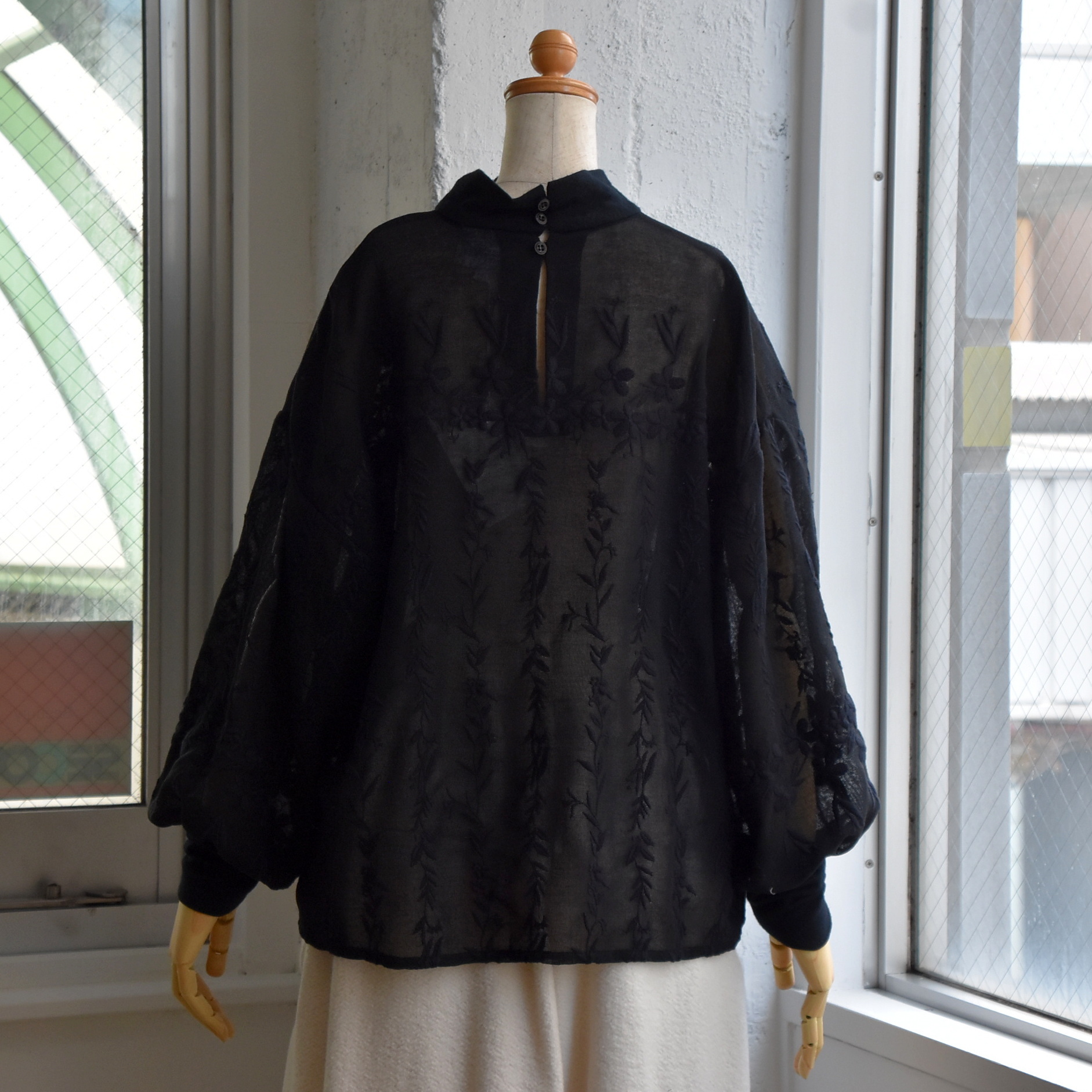 ANTIPAST(AeBpXg) / EMBROIDERY BLOUSE #EB212-AA(3)