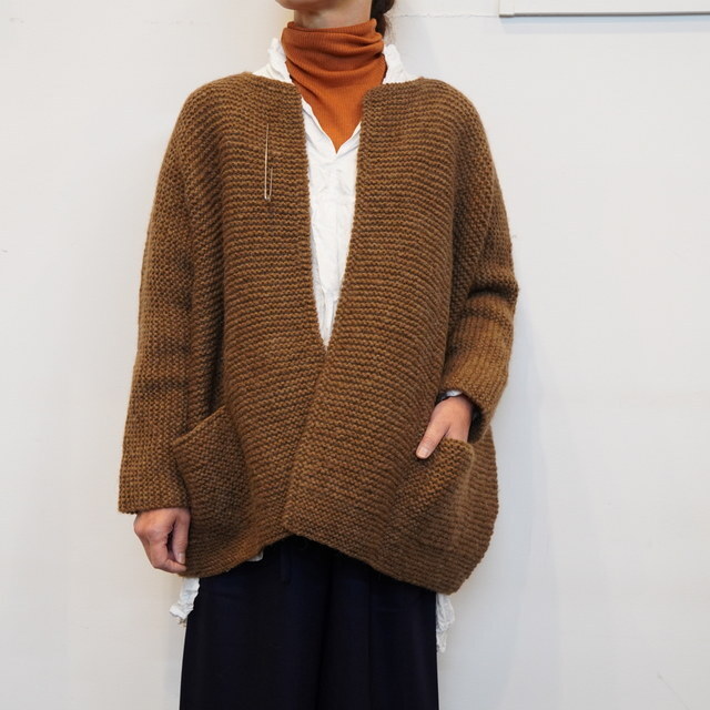 DANIELA GREGIS(_jG OWX) giacca hand-knitted jacket #MMG2AW32(3)