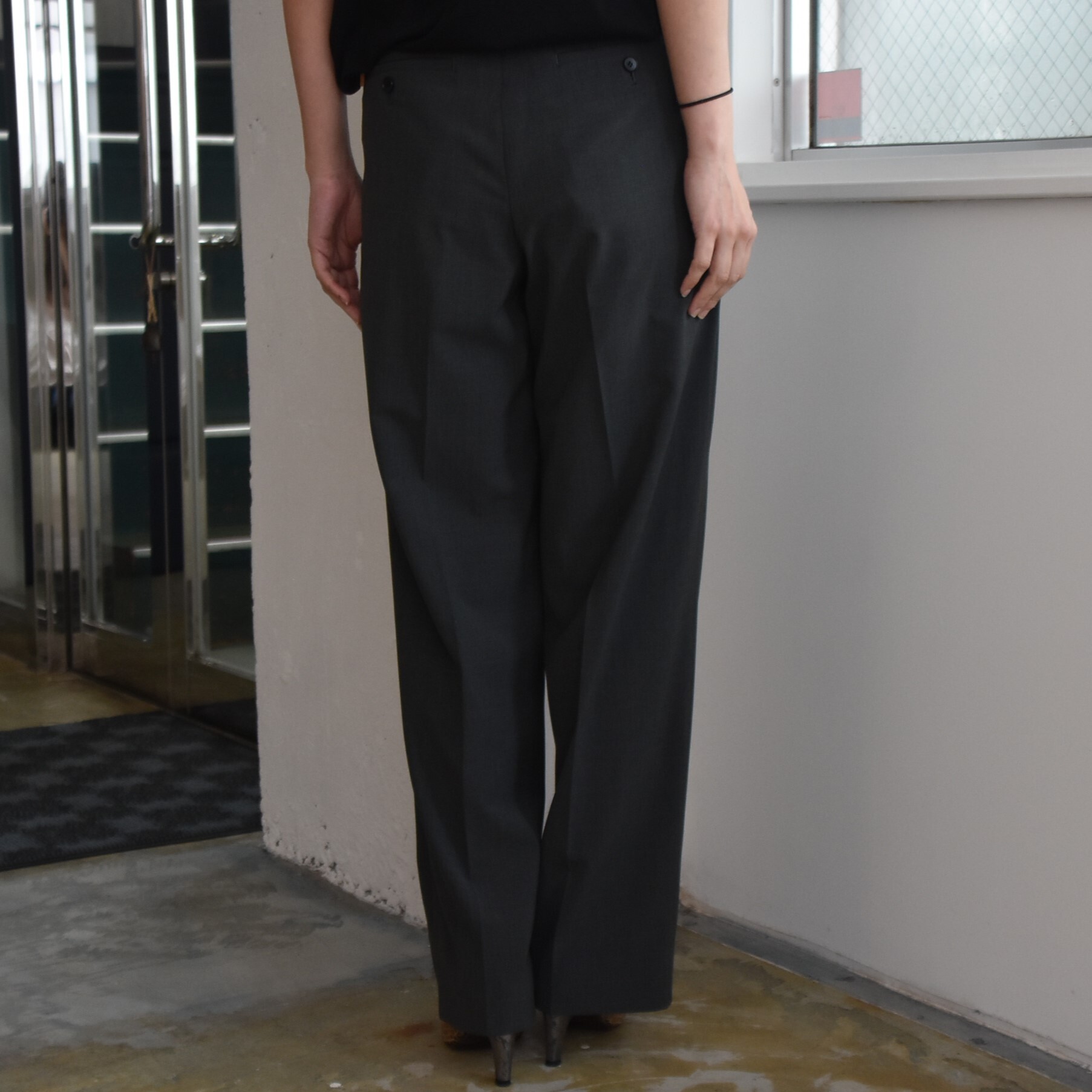 THE SHINZONE(U V][) / JOSÉ TROUSERS #25MMSPA05-AA(3)