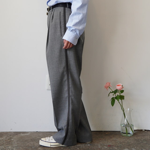 chimala(`}) WOMEN'S SIDE TRIMED TROUSERS#CS40-WP15A(3)