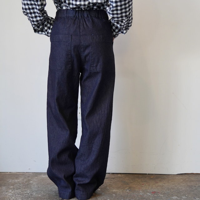 SARAH(�T��)�qCarole�rIndigo Denim �X�g���[�g�p���c#C30443(3)