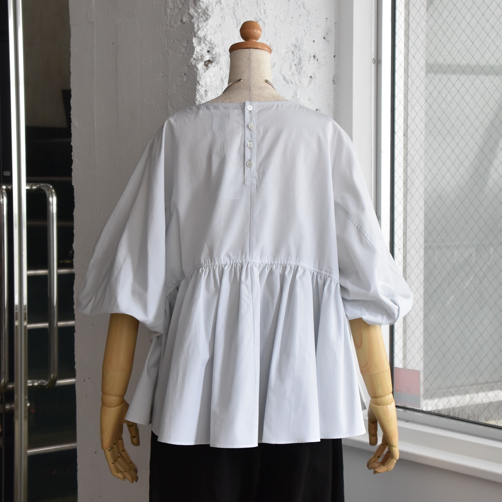 TENNE HANDCRAFTED MODERN(e nhNtebh_) / VOLUME SLEEVE GATHER PULLOVER #0019-25FW-AA(3)