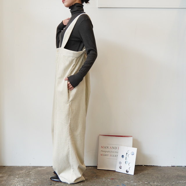 yarmo([) High Rise Brace Trousers#YAR-25AWP32(3)