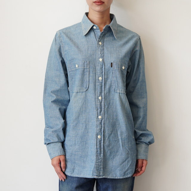 chimala(`}) CHAMBRAY SHIRT#CS22-S11A(3)