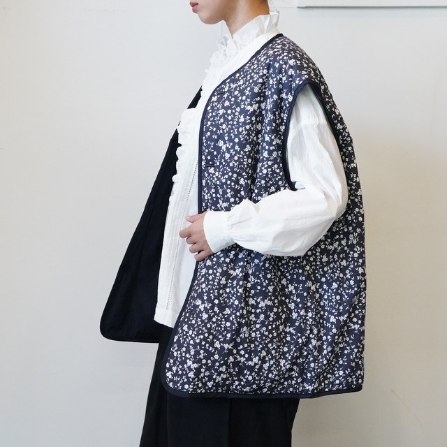 TOUJOURS(gDW[) / Reversible Padded Utility Vest #YM43FV02(3)