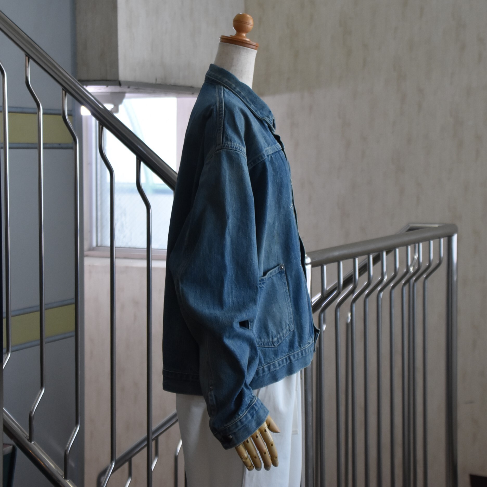 chimala(`}) / DENIM SHORT JACKET #CS40-JT12-AA(3)