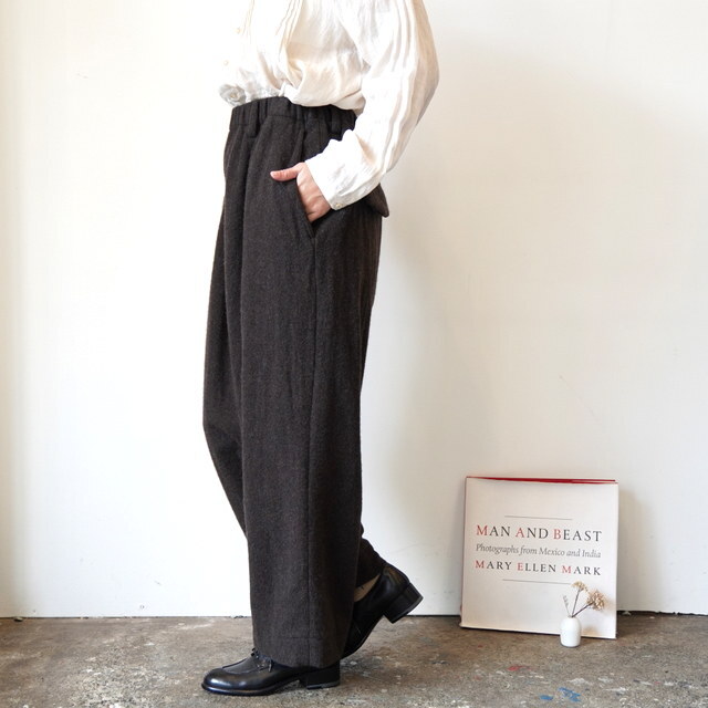 suzuki takayuki(XYL^JL) FULLING WIDE STRAIGHT PANTS #A262-20(3)