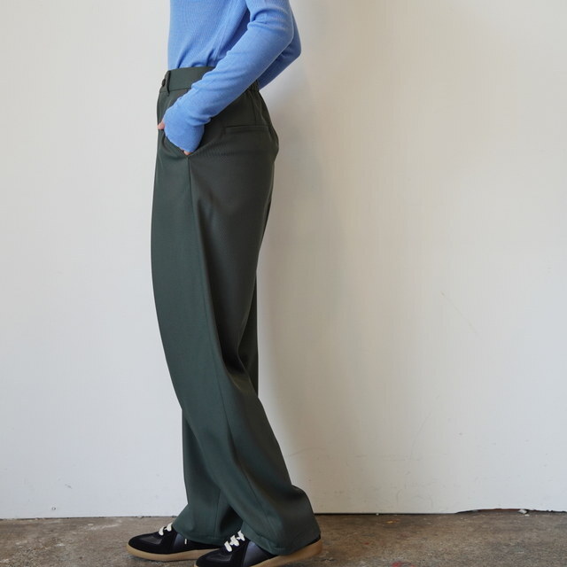Graphpaper(Oty[p[)TECHNO WOOL NYLON EASY TROUSER #GL253-40318(3)