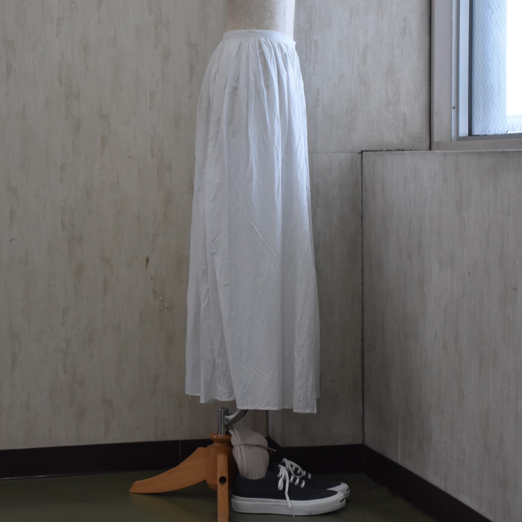 TOUJOURS(gDW[) / Randam Pleated Maxi Skirty2FWJz #MM43VK03-AA(3)