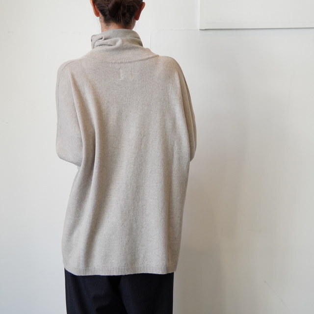 maison de soil(]h\C) / PLAIN STITCH DROP/S POLONECK #NMDSN2251D(3)