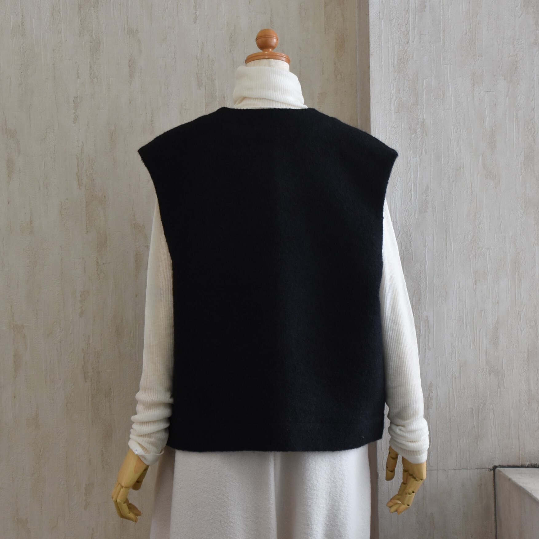 TENNE HANDCRAFTED MODERN(e nhNtebh_) / ANGOLA TWEED VEST #003-25FW-AA(3)