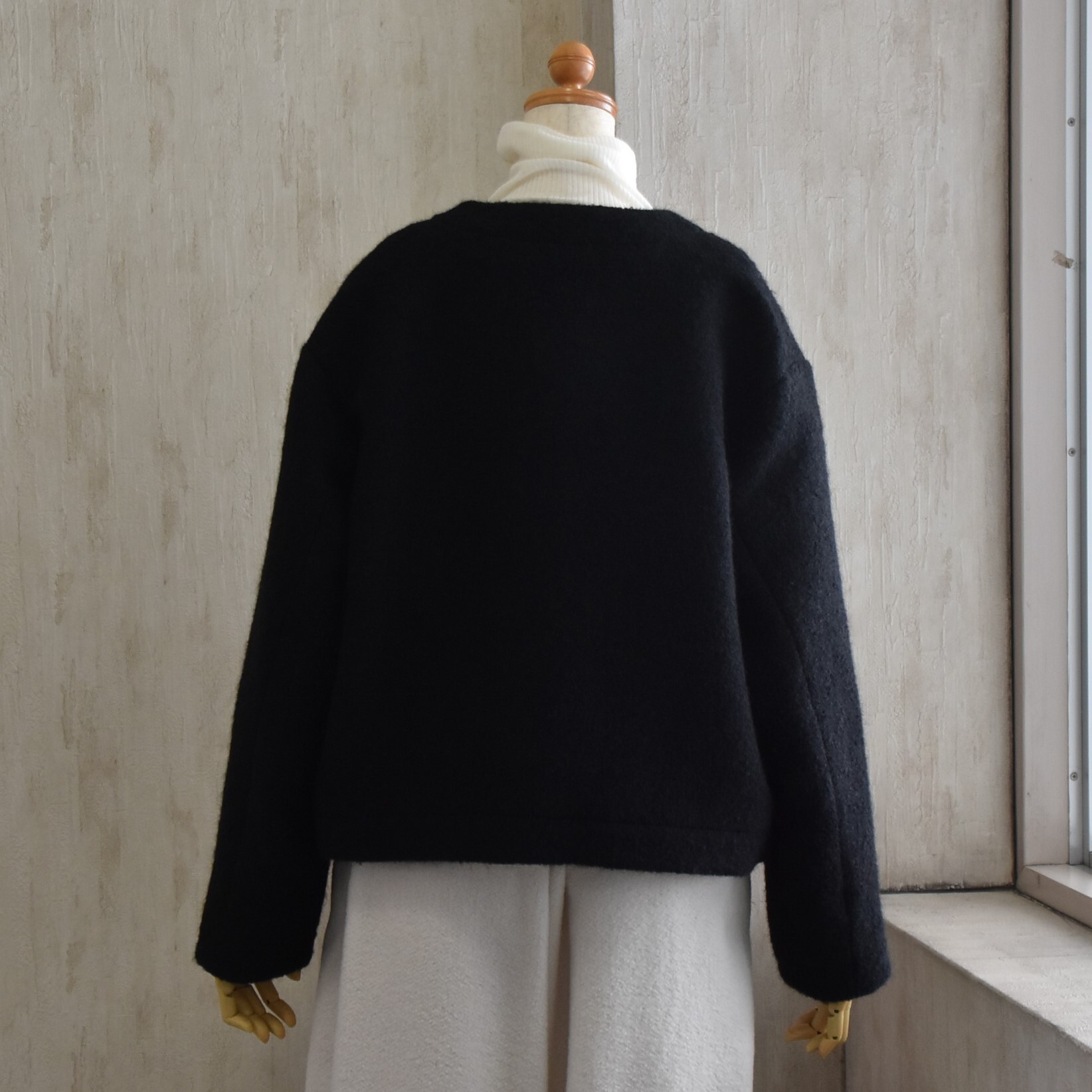 TENNE HANDCRAFTED MODERN(e nhNtebh_) / ANGOLA TWEED JACKET #004-25FW-AA(3)