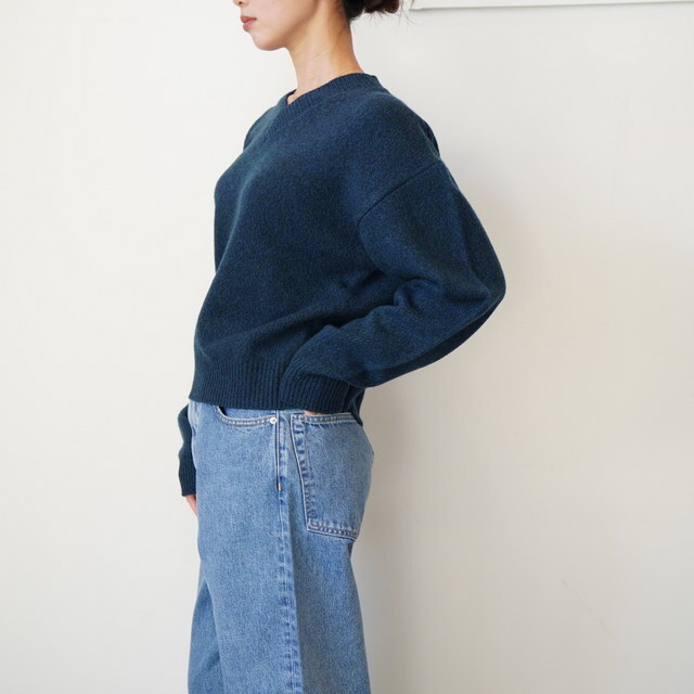 YLÉVE(C[) WOOL/CASH VNECK #168-5260086(3)