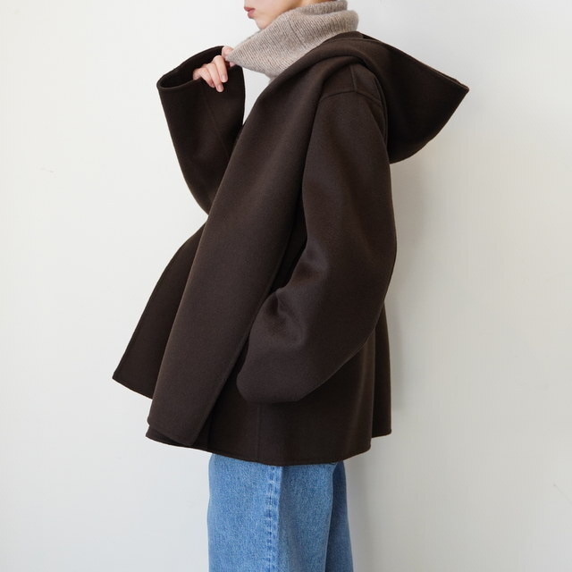 YLÉVE(�C���[��) SUPER 100 W CLOTH HOOD COAT #168-5210069(3)