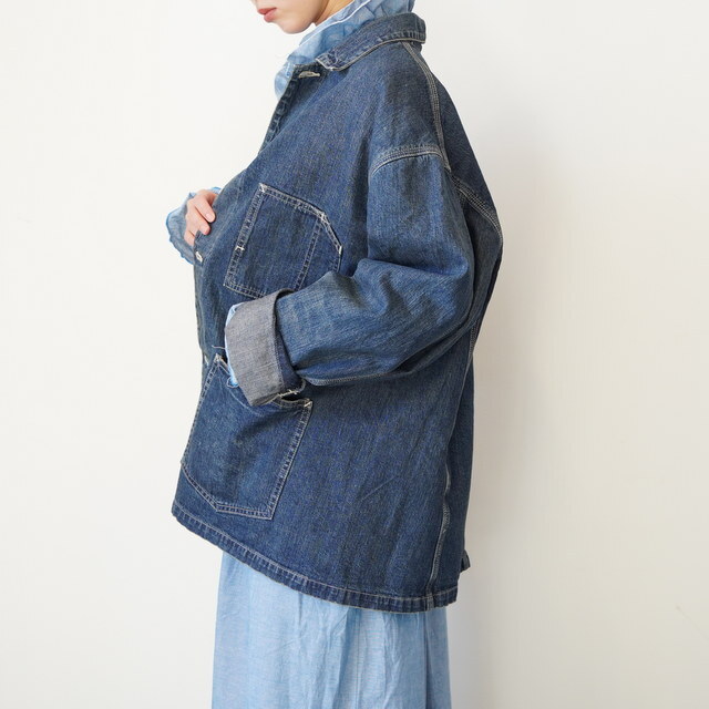 chimala(`}) DENIM CHORE JACKET #CS40-JT11A(3)