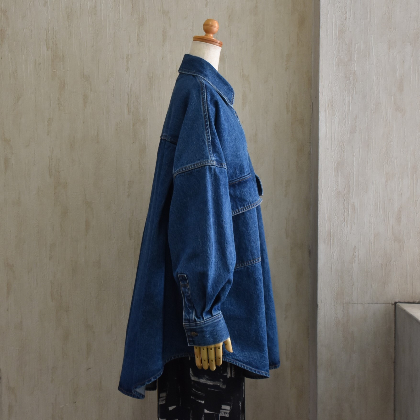 SACRA (TN) / AUTHENTIC DENIM SHIRT JACKET #125609071-AA(3)