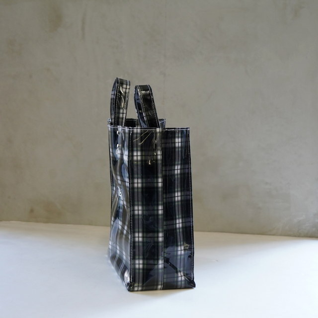 TEMBEA(exA) PAPER TOTE MEDIUM #TMB-2285H-CECKDRESS(3)