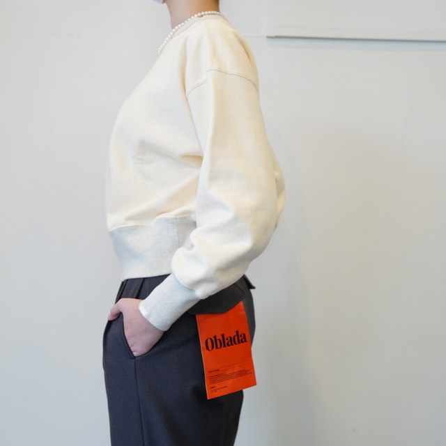 Oblada(�I�u���_) W GAZZTTE SWEAT#S2610CU04(3)