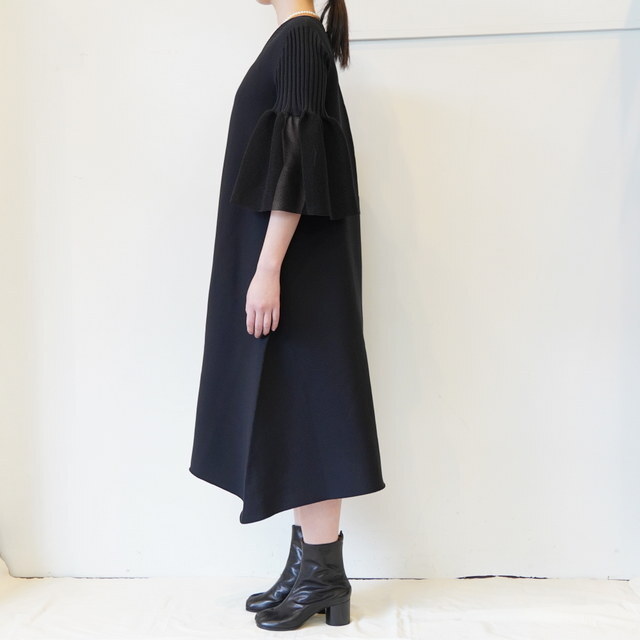 CFCL(�V�[�G�t�V�[�G��) POTTERY LUCENT LONG BELL SLEEVE FLARE DRESS#CF011KH139JP00(3)