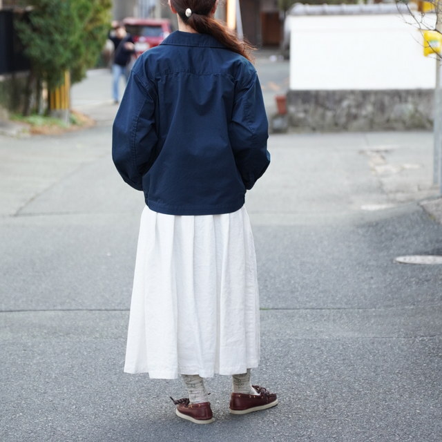  SARAH(�T��) Organic Cotton Twill Drizzler JK #C60265(3)