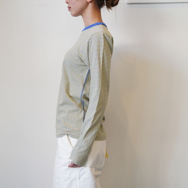 Oblada(�I�u���_) MULTI BORDER LONG TEE#S2610CU16(3)