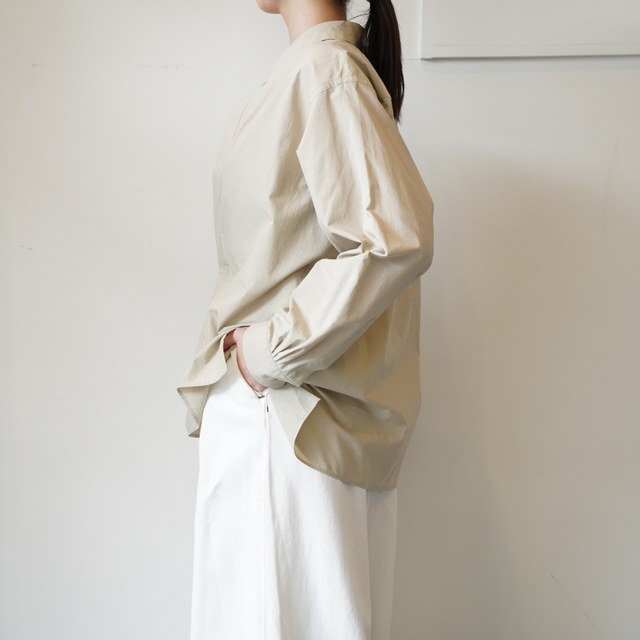 YLÉVE(�C���[��) COTTON SILK TYPEWRITER SKIPPER SH #168-6150018(3)