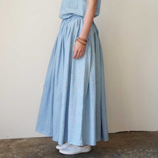 TOUJOURS(�g�D�W���[) / Randam Pleated Maxi Skirt #HM44DK04(3)