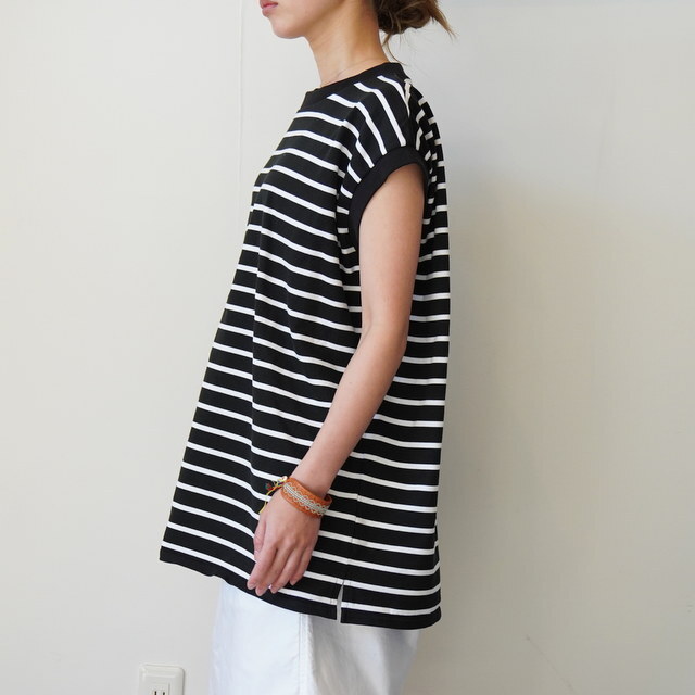 TOUJOURS(�g�D�W���[) /Sleeveless Trim T-shirt #ZM44XC03(3)