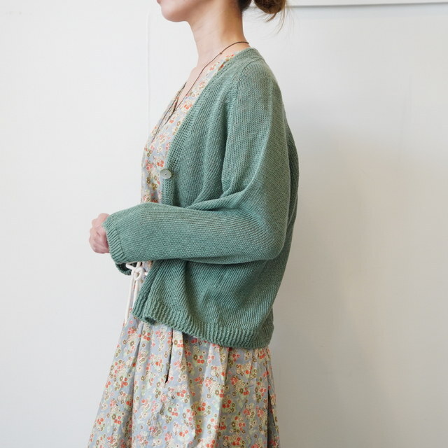  SARAH(�T��) Linen Knit C/D�y3�F�W�J�z #C11587(3)