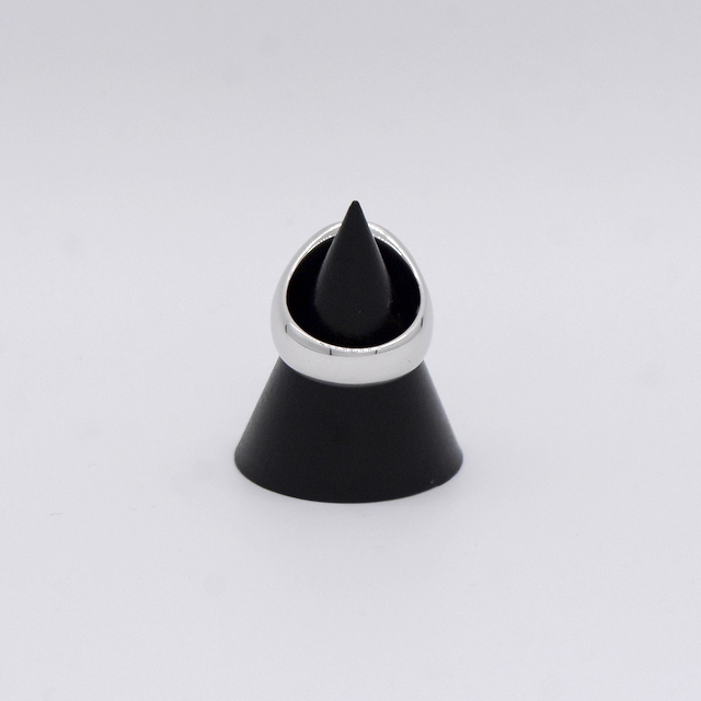 TOM WOOD(トムウッド) Oval Black Onyx ring #R74HUMBO01S925(4)