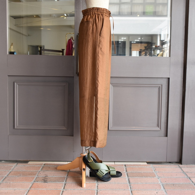 【40%off sale】SACRA (サクラ) / SILK NYLON ORGANDY PANTS (2色展開)(4)