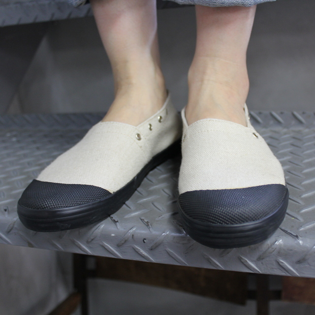 REPRODUCTION OF FOUND(リプロダクション) FRENCH MILITARY ESPADRILLES#4033LF-211(4)