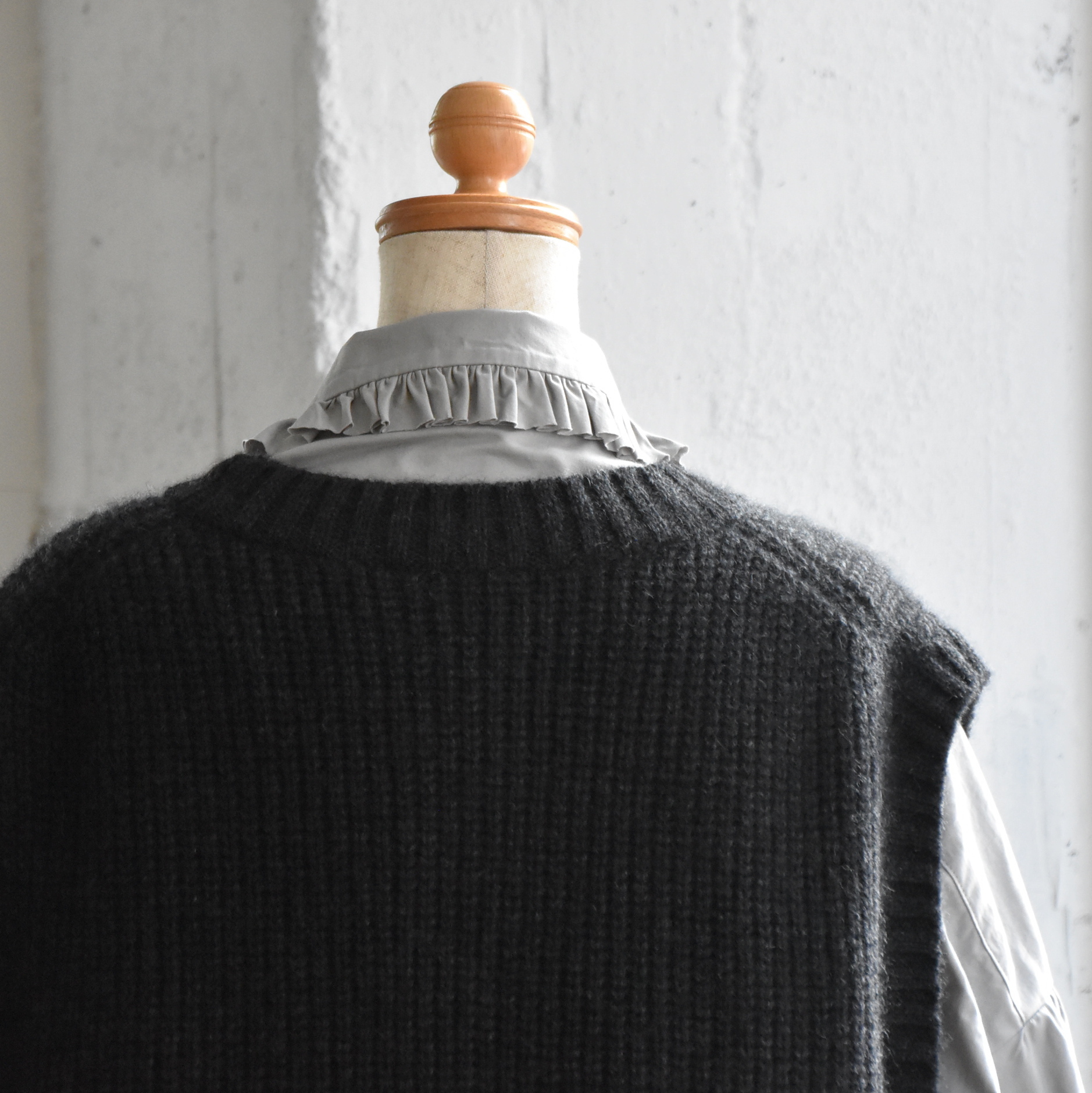 TOUJOURS(トゥジュー) / Rib Stitch Cardigan Vest #VM39XK02(4)
