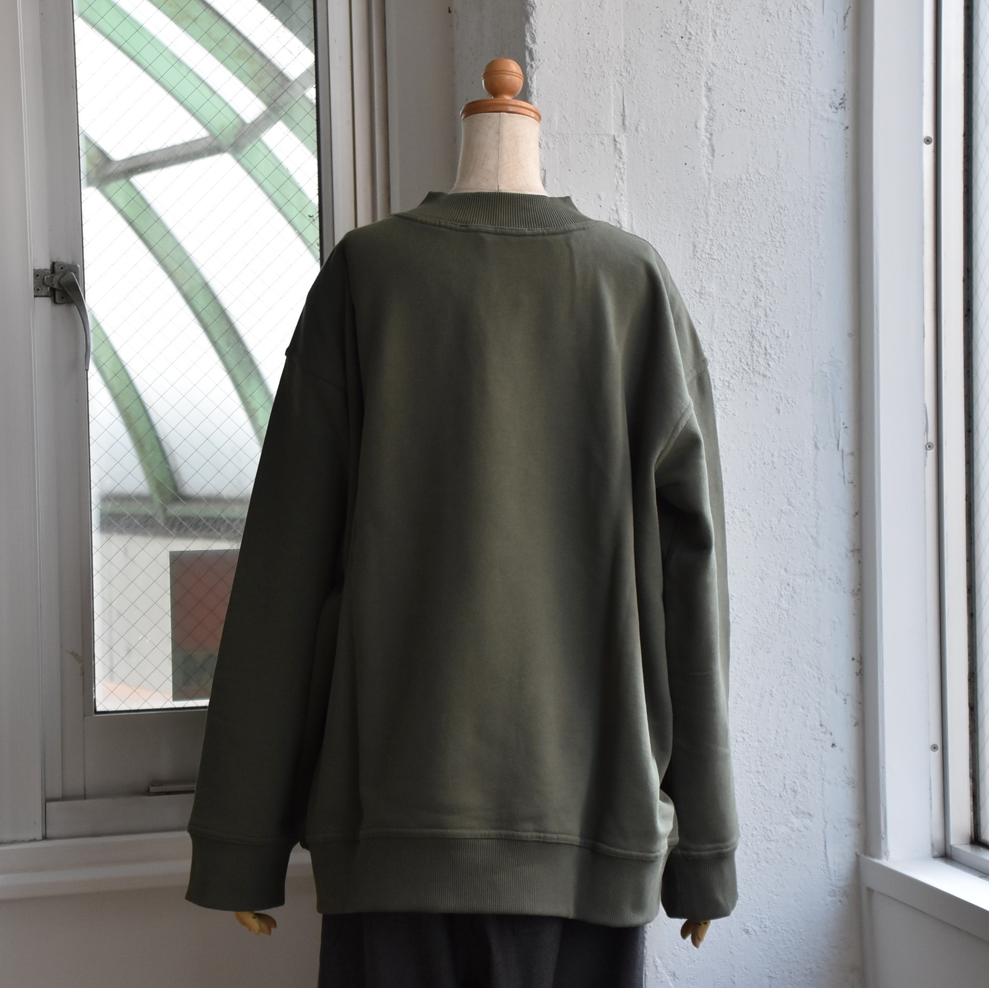 y40% off salezSOFIE D'HOORE(\tB[h[) / Long sleeve C-neck sweatshirt with top stichy2FWJz #TASTE-AA(4)