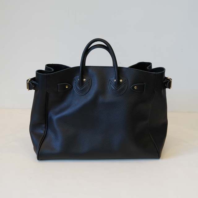 YOUNG&OLSEN(OAhI[Z) EMBOSSED LEATHER BELTED TOTE#YO2401-GD012(4)