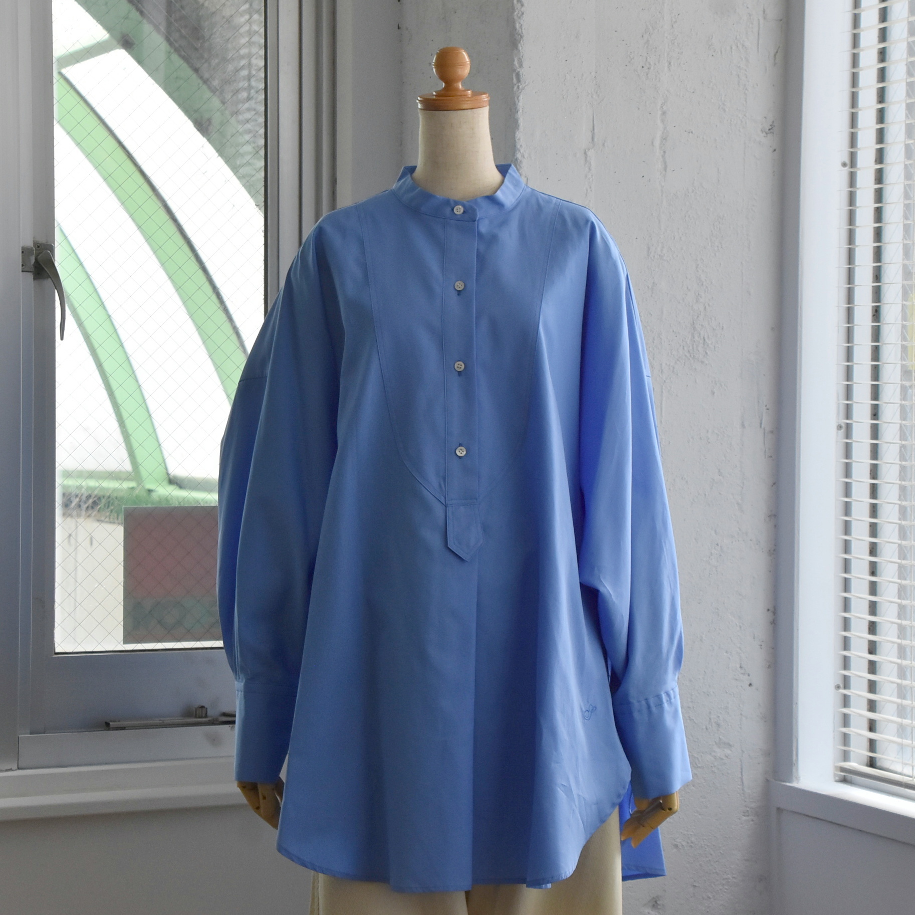 SACRA (TN) / SUPERIOR COTTON POPLIN SHIRT #124516071-AA(4)