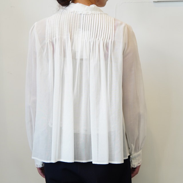 Bilitis dix-sept ans(reBXEfBZb^) VOILE TUCKED BLOUSE #2911-915(4)