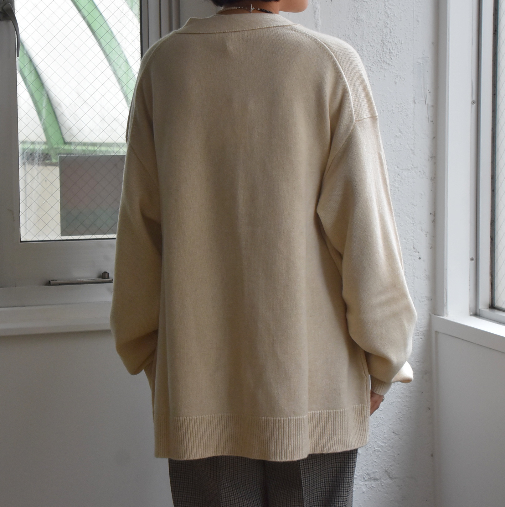 SOFIE D'HOORE(\tB[h[) / 2ply oversized cardigan bottom riby2FWJz #MYTH-AA(4)