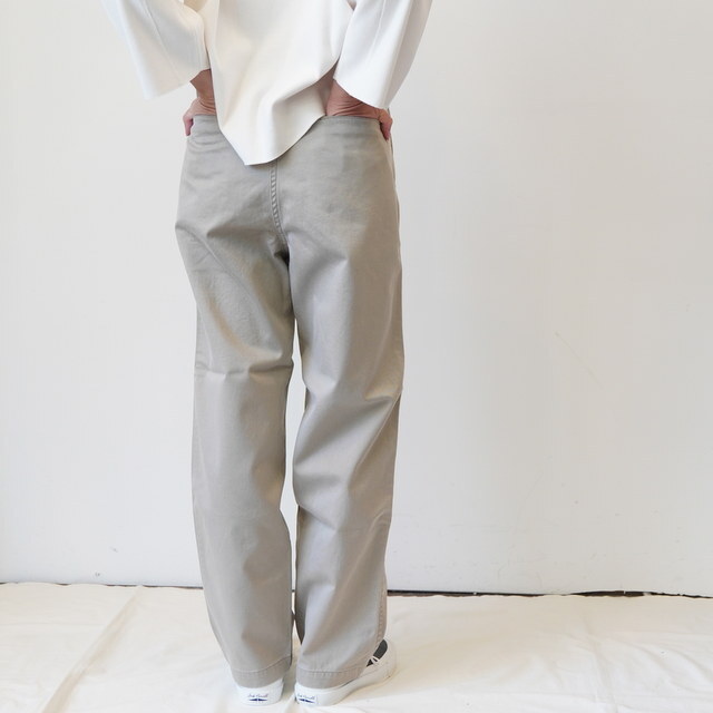 Scye(TC) COTTON CHINO CLOTH MILITARYPAN #5225-83505(4)