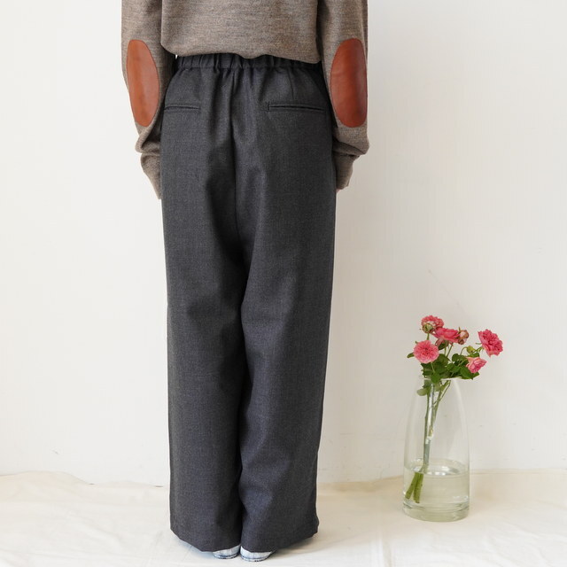 maison de soil(]h\C) 2TUCK WIDE EASY PANTS #GNMDS2502WS(4)